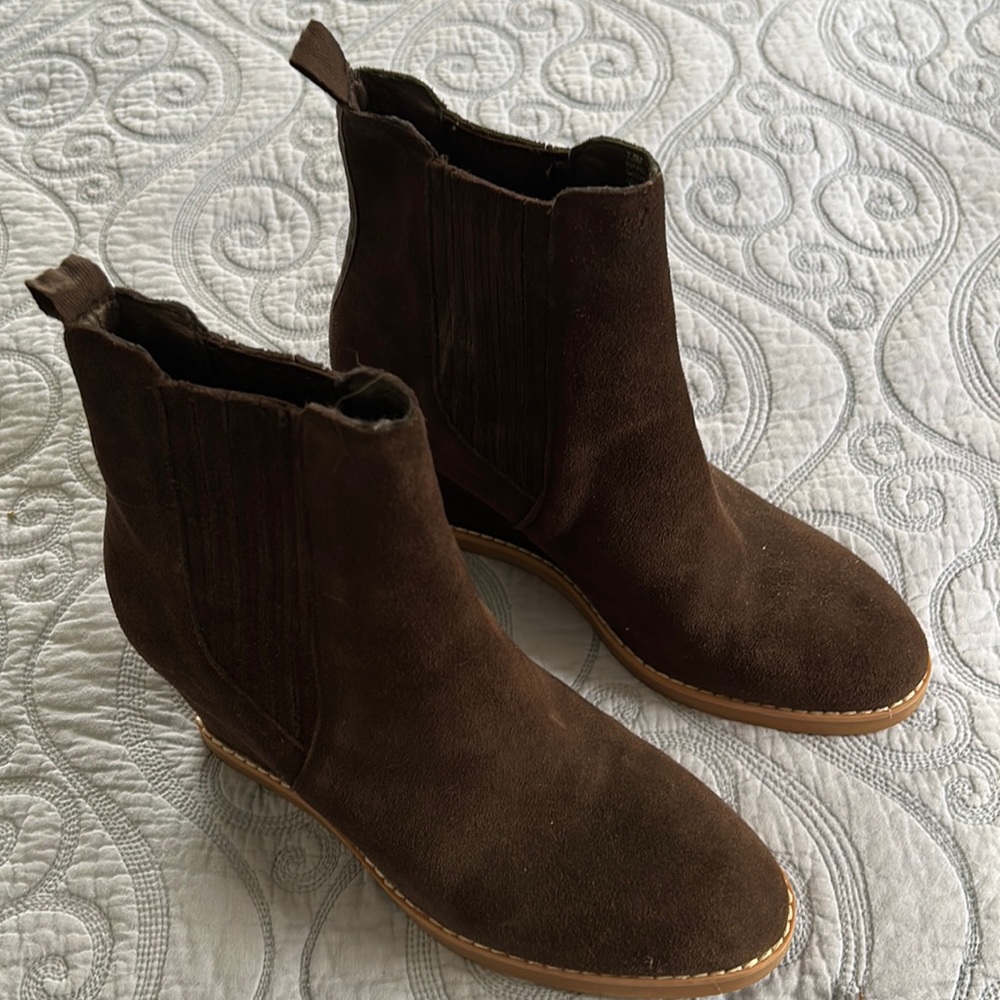 Brown Wedge Splendid Boot